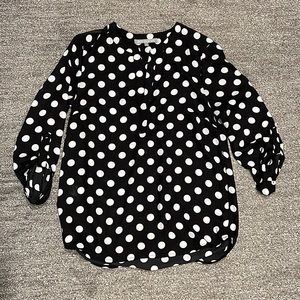 Daniel Rainn Polka Dot Top